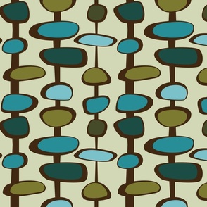 1950s Fabric, Wallpaper and Home Decor | Spoonflower